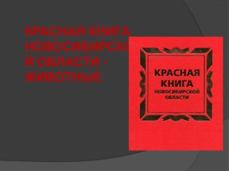 Презентация Животные красной книги НСО