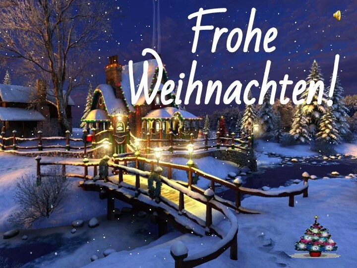 Frohe Weihnachten!