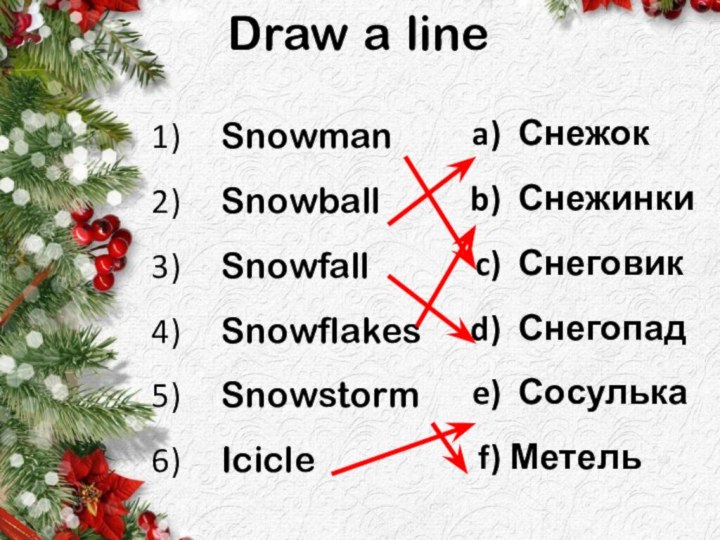 Draw a lineSnowmanSnowballSnowfallSnowflakesSnowstormIcicle Снежок Снежинки Снеговик Снегопад СосулькаМетель