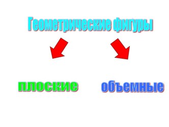 Геометрические фигуры