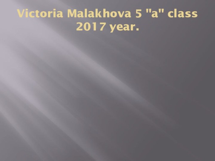 Victoria Malakhova 5 