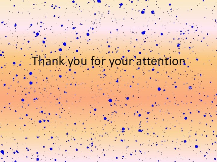 Thank you for your attention