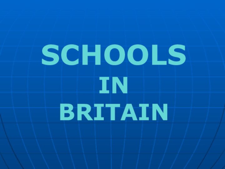 Schools InBritain