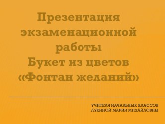 Презентация экзаменационной работы на тему Дополнительное образование