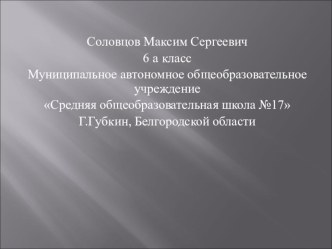 Использование краеведческого материала в работе классного руководителя