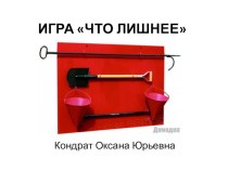 Презентация для детей дошкольного возраста Что лишнее? (дидактическая игра по ОБЖ)