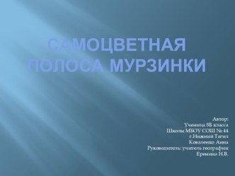 Презентация по географии на тему Урал- каменный пояс земли русской (8 класс)
