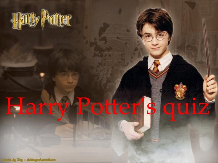 Harry Potter’s quiz