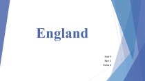 Презентация по английскому языку на тему: England  (6 класс) Part 2