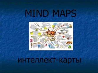 Презентация для урока английского языка Mind map