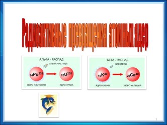 Урок 48 Радиоактивность. Радиоактивные превращения