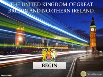 Presentation an English lesson The United states of Great Britain and Nothern Ireland
