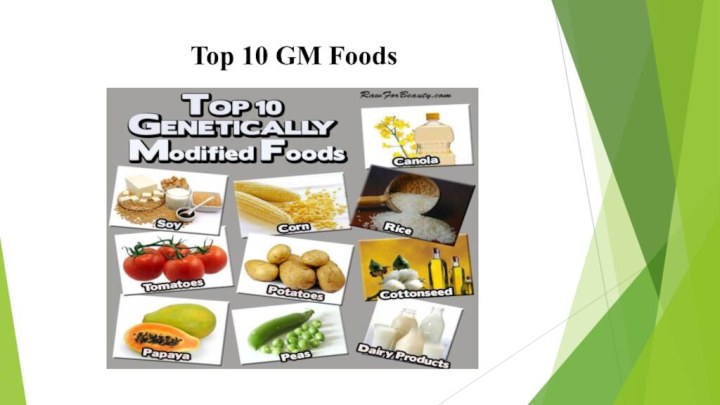 Top 10 GM Foods