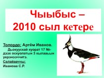 Презентация Чыыбыс-птица 2010 года