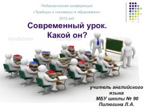 Современный урок, какой он?