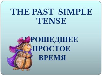 The Past Simple tense