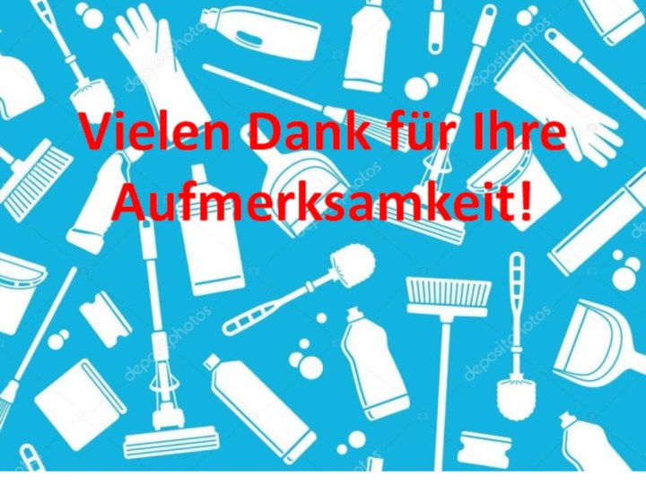 Vielen Dank für Ihre Aufmerksamkeit!