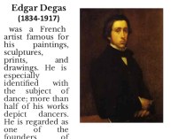 Презентация для 10 класса по теме Edgar Degas