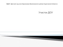 Презентация На участок к нам придёте, сразу в сказку попадёте