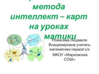 Презентация Применение метода интеллект – карт на уроках математики.