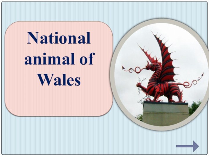 National animal of Wales