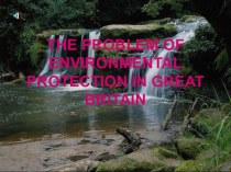 Презенетация по английскому языку на тему Проблемы окружающей среды Великобритании