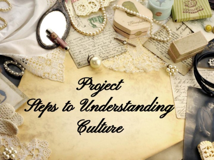 Project Steps to Understanding Culture