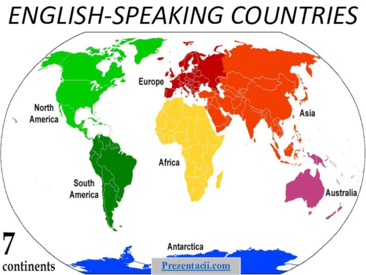 ENGLISH-SPEAKING COUNTRIESPrezentacii.com