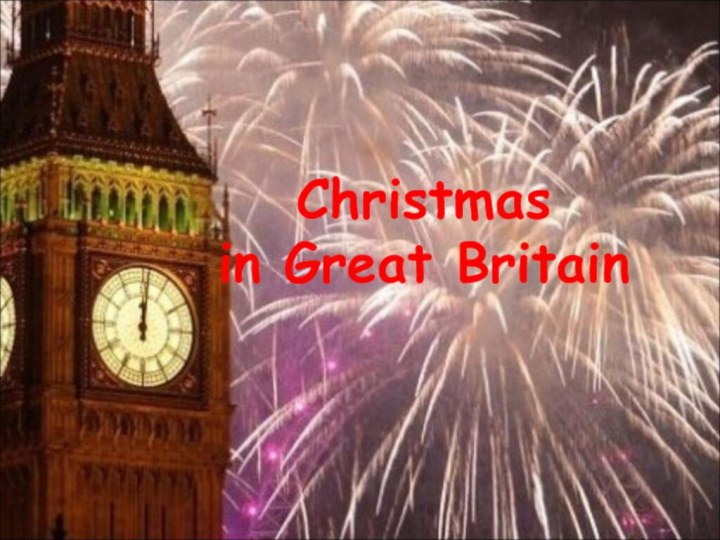 Christmas  in Great Britain