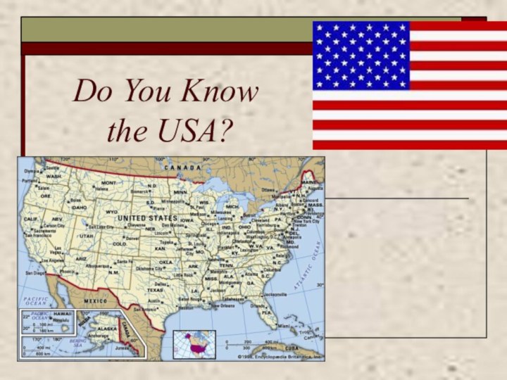 Do You Know    the USA?