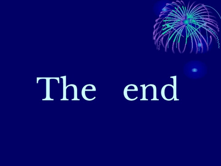 The  end