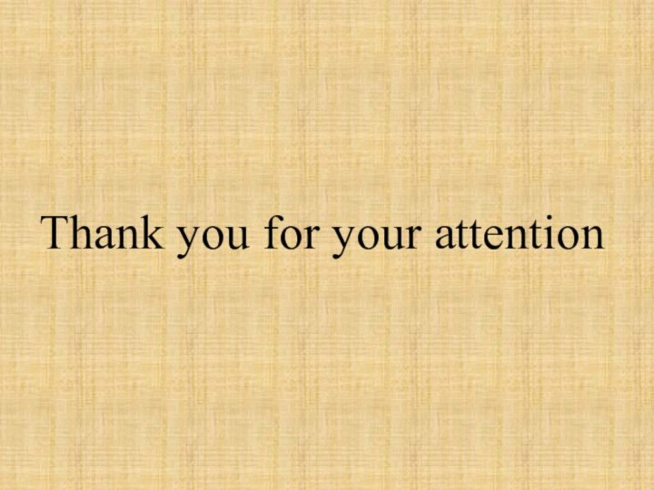 Thank you for your attention