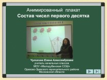 Презентация по математике на тему Состав чисел первого десятка