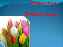 Татар теленнән Сыйфат дәрәҗәләре темасына презентация (4 сыйныф)