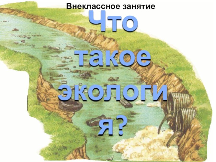 Что такое экология?Внеклассное занятие