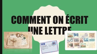 Как написать письмо DELF A1 junior 6 класс (второй иностранный)