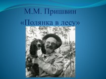 М.М. Пришвин Полянка в лесу презентация к уроку по чтению (2 класс)