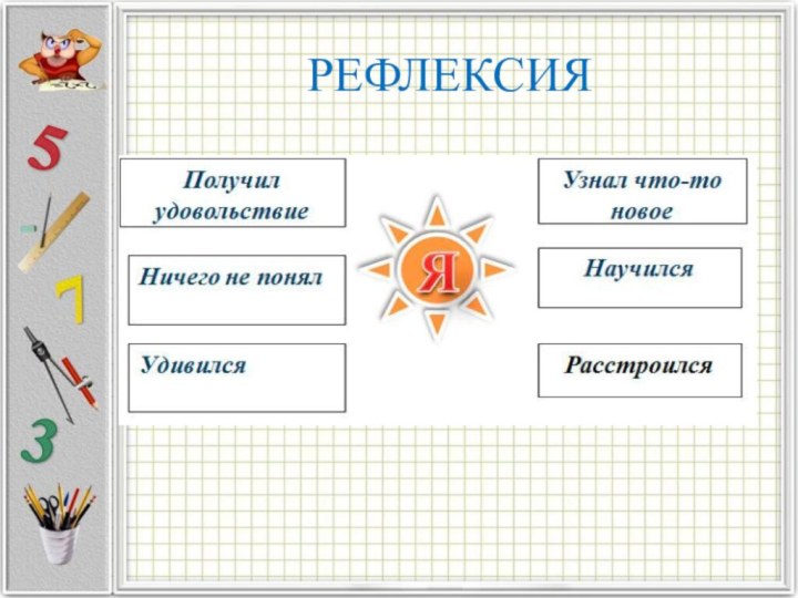 РЕФЛЕКСИЯ