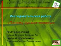 Исследовательская работа учащихся в начальной школе творческая работа учащихся (4 класс) по теме