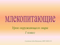 Презентация к уроку. Окружающий мир 1 класс. УМК Начальная школа XXI века. презентация к уроку по окружающему миру (2 класс)