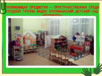 проект РППС в средней группе МБДОУ Курумканский детский сад Родничок материал (средняя группа)