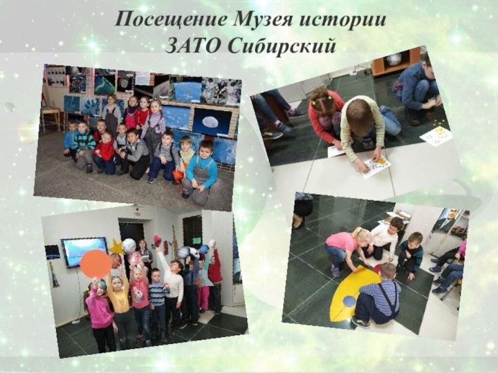 Посещение Музея истории  ЗАТО Сибирский