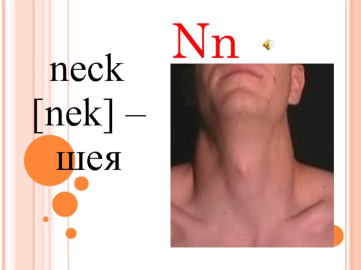 Nn neck [nek] – шея