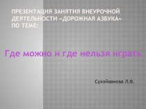 Презентация занятия внеурочной деятельностиДорожная азбука. презентация к уроку по обж по теме