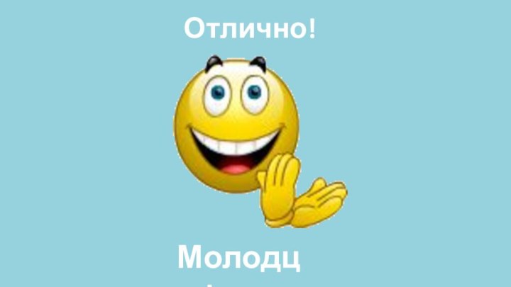 Отлично!Молодцы!