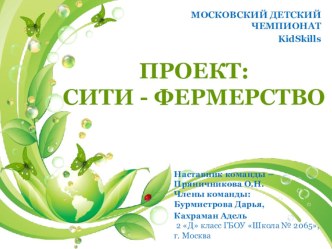 Чемпионат КидСкилз. презентация к уроку (2 класс)