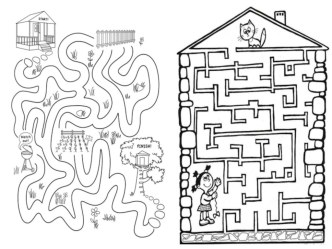 Задания для развития детей. презентация к уроку (старшая группа)