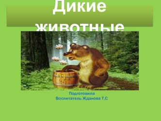 Презентация по окружающему миру : Дикие животные презентация по окружающему миру по теме