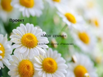 презентация Моя семья презентация к уроку