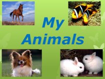 Презентация для 2 класса My animals презентация к уроку по иностранному языку (2 класс) по теме